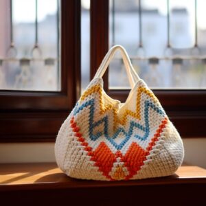 Colourful Plush Bag
