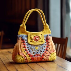Colourful Plush Bag