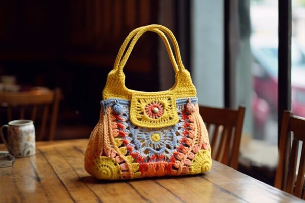 Colourful Plush Bag